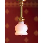 Ceiling Light with Round Shade (Long)